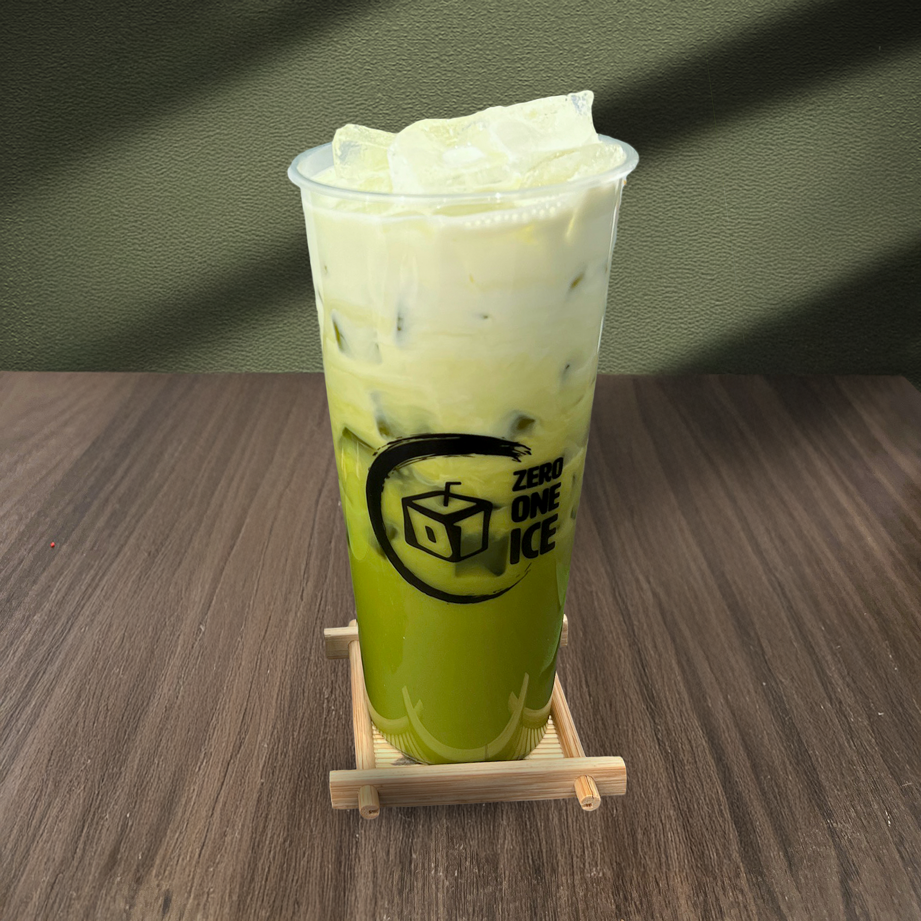 Thai Green Milk Tea | Zero One Ice